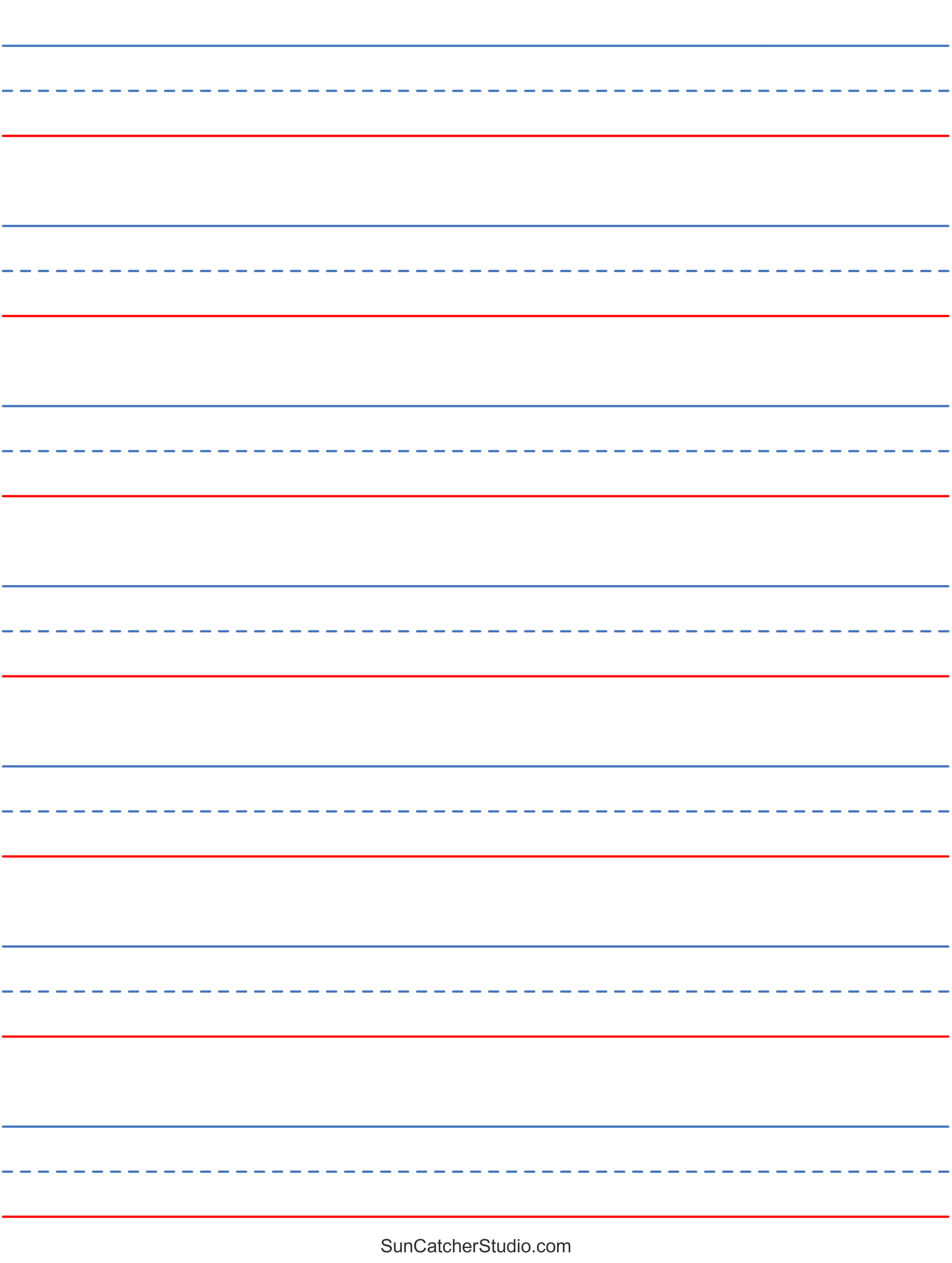 free printable lined paper (handwriting, notebook templates